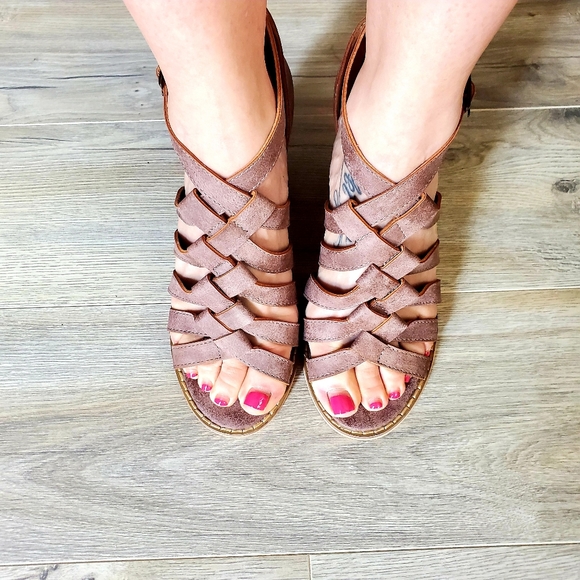 SOLD! 🎀3 for $35🎀 NWOT- Braided Heeled Sandals, - Picture 4 of 12